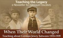 Teaching about German Jewry between 1933-1939 - November 2009